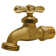 MIP Inlet Brass Standard Threaded Hose Bibb