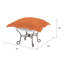 Repose-pieds avec coussin sunbrella Misayo-550188016-589592806