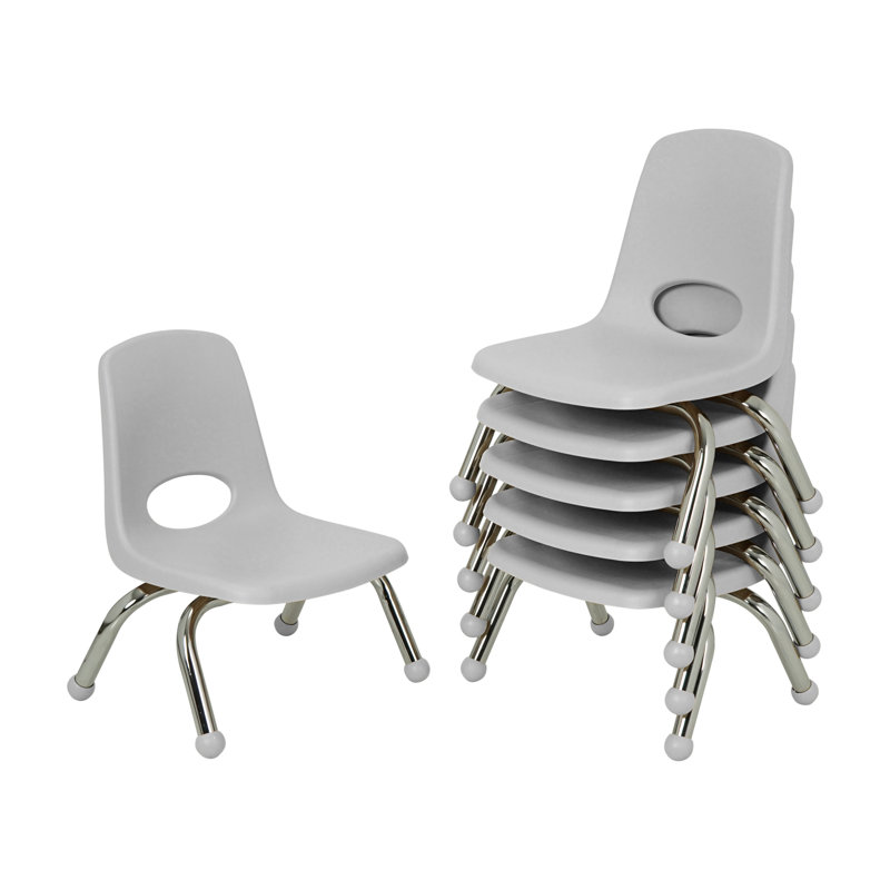 Chaise de classe empilable 18 po, 18"