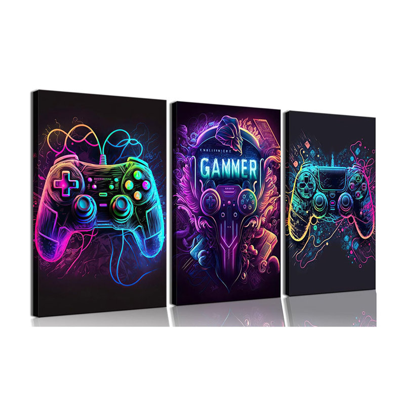 Framed Wall Art on Canvas, 40 cm H x 60 cm W