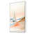White Floater Framed