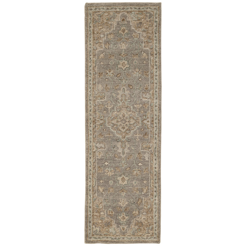 Shirin Hand Knotted Wool Indoor Rug, 2'6x8'