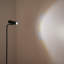 61.02'' Black LED Arched Floor Lamp