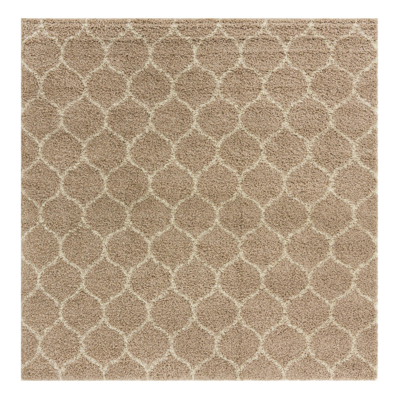 Geometric Indoor Rug, Square 10'