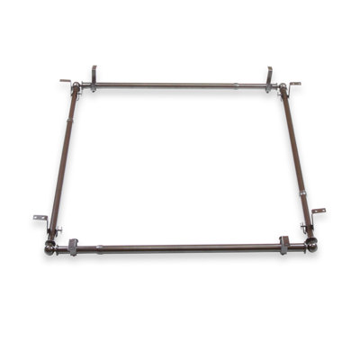 Tringle à rideaux simple ajustable 0,81 po Godley