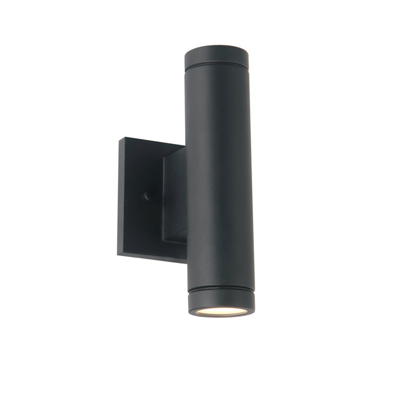 Aolany LED Wall Light, Matte Black