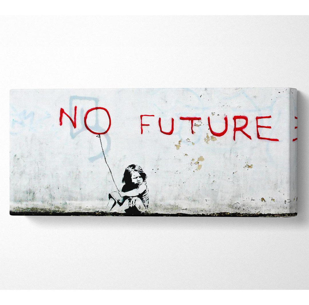 No Future Balloon - Kunstdrucke auf Leinwand