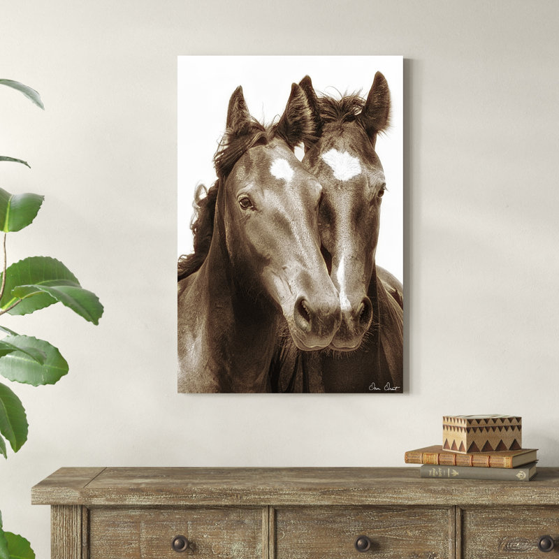 Portrait de cheval III, H 36 po x l 24 po x P 1,25 po