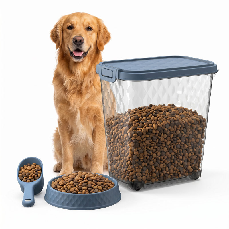 Contenant alimentaire 17,54 "H 8 gallons (bleu)