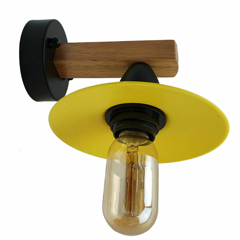 Mindenmines Armed Sconce, Yellow