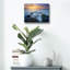 Art mural en verre Highland Dunes «Cascading Sunrise» par Rick Berk-1761848267