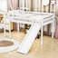 Lit mezzanine simple avec glissade et échelle Kenara-893917631