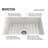 24'' L Fireclay Kitchen Sink-107097252