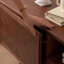Simple design solid wood TV cabinet-106905312