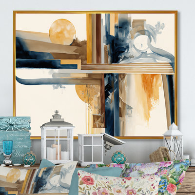 Art moderne moderne sur toile, abstrait III