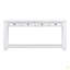 Console / canapé avec tiroirs de rangement et tablette inférieure pour le vestibule-1654849960