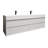 Albizu 71'' Double Bathroom Vanity with Acrylic Top-88999169