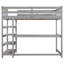 Lit mezzanine simple avec tablettes de rangement-738027888-738027889