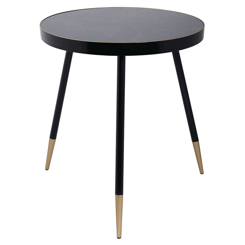 Glass Top End Table
