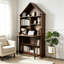 Bureau d'artisanat pliant avec tablettes de rangement