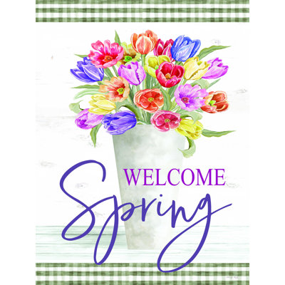 «Welcome Spring» par Cindy Jacobs - reproduction sur toile tendue