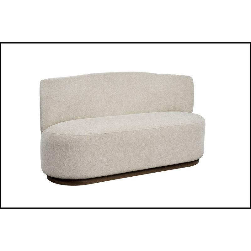 Banquette cacao et ivoire avec sièges confortables et design élégant pour les intérieurs modernes et traditionnels