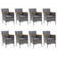Ensemble repas Vidaxl gris, gris foncé-1876565705-1839010735