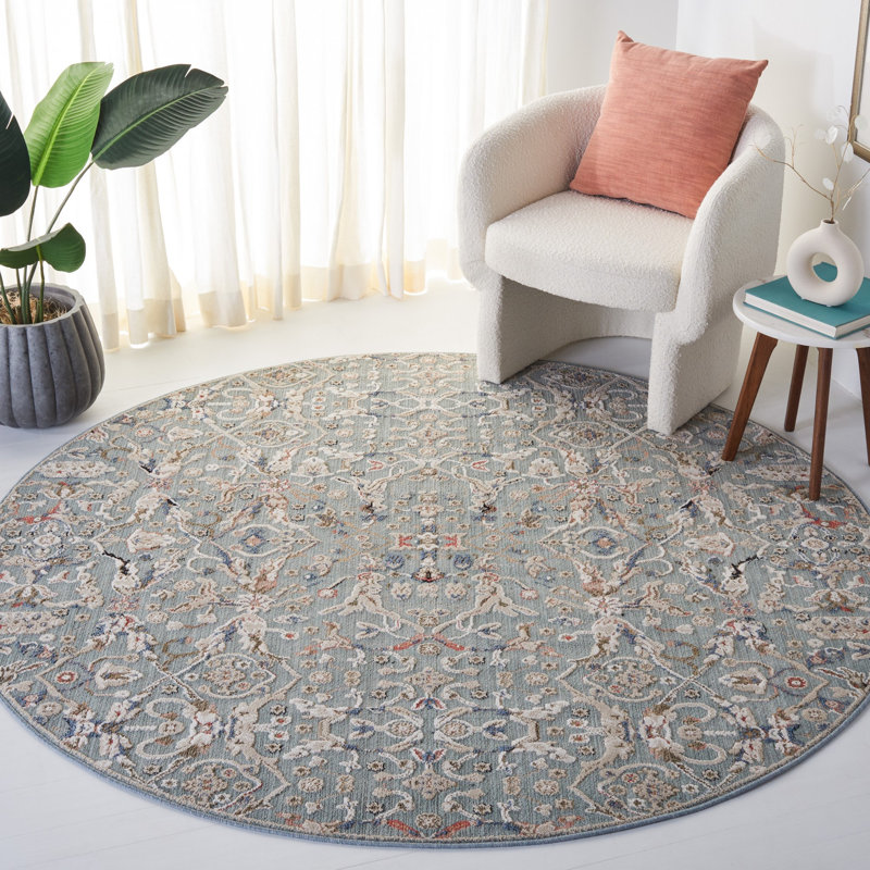 Vivaldi Performance Oriental Rug, Round 6'7"