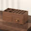 Boîte de rangement en bois de style tiroir pour coiffeuse en bois