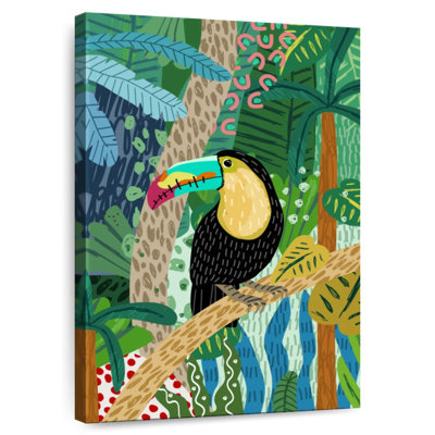 Brampt Colorful Toucan Abstract