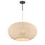 Luminaire suspendu charbon 1 lumière Modjeska