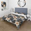 Ensemble de housse de couette à motif tropical tropique monochrome III-1683178449