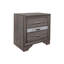 Table de chevet Ryder Sparkle Grey