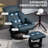 360° Swivel Massage Recliner Chair With Footstool, Adjustable Backrest And Multiple Vibration Modes For Ultimate Relaxation-1974701401