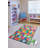 Premium Polyester Area Rug, 6.6 x 9.5 Feet | 100% Antibacterial, Non-Slip Underside, 0.4 in Pile Height | Machine Washable, Easy Care | Perfect for Living Room, Bedroom, or Office Decor - Durable & Stylish-12856908
