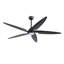 Ventilateur de plafond en bois massif à 5 pales Chanille avec lumière DEL et télécommande-1492052471-1492052470-1492052473