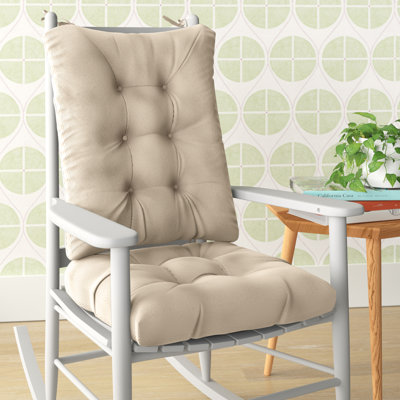 Ensemble de coussins de chaise berçante antidérapant