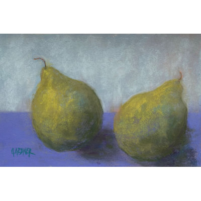 Pair Of Pears Print by Dina Gardner