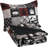 Red White Black Gray Grizzly Bear Cabin Lodge Quilt Set-1260636635
