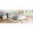 White Twin Platform Bed For , Low Profile Design, With Storage Drawers And Fence - Style Headboard, A Relaxing Sleep , Color, 2 Drawers, Profile, Stylish ' Space-1265875155