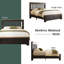 Farmhouse Wooden Panel Bed with Slatted Headboard -1936054979-1936342575