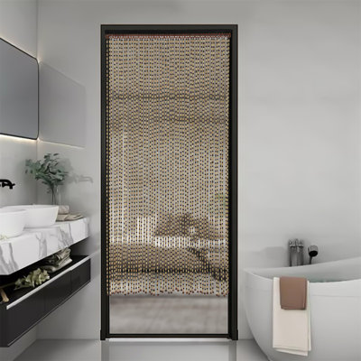 Ashanti Bamboo Semi Sheer Curtain Single Panel