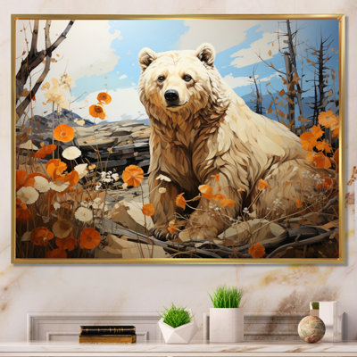 Ours majestueux, pastorale II - animaux, impressions sur toile