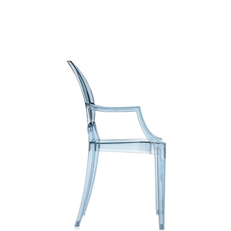 Ghost Outdoor Dining Armchair, Sky Blue