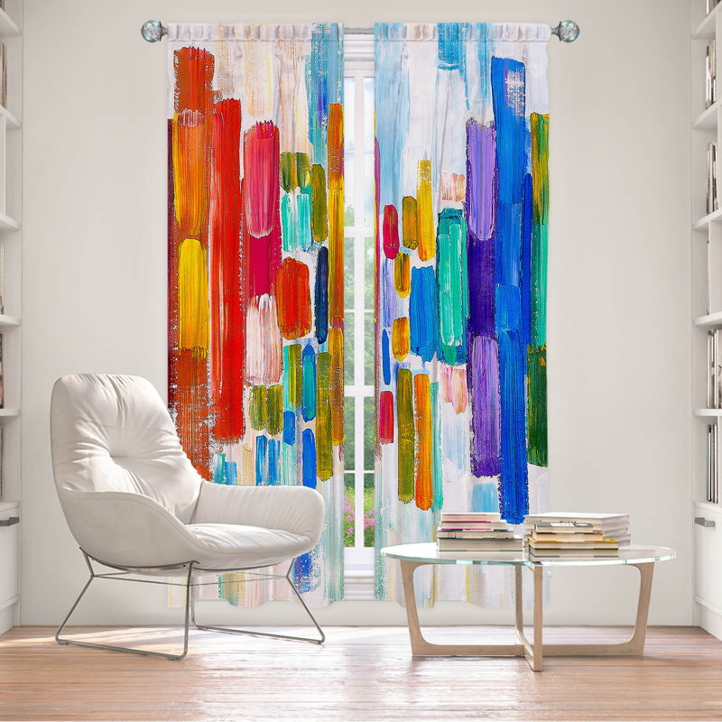 Room Darkening Curtain Pair, 20" W x 52" L