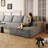 Sofa Ottoman ,No Assembly Required（ONLY ONE OTTOMAN)-956293940