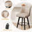 Novogratz 360° Swivel Bar & Counter Stools - Solid Wood Frame(Set Of 3)-1077319176