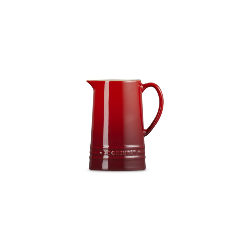 Le Creuset Stoneware Signature Pitcher 10 Oz. Cerise