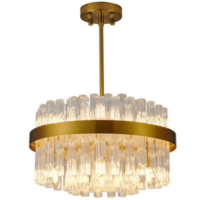 8-Light Unique/Statement Chandelier