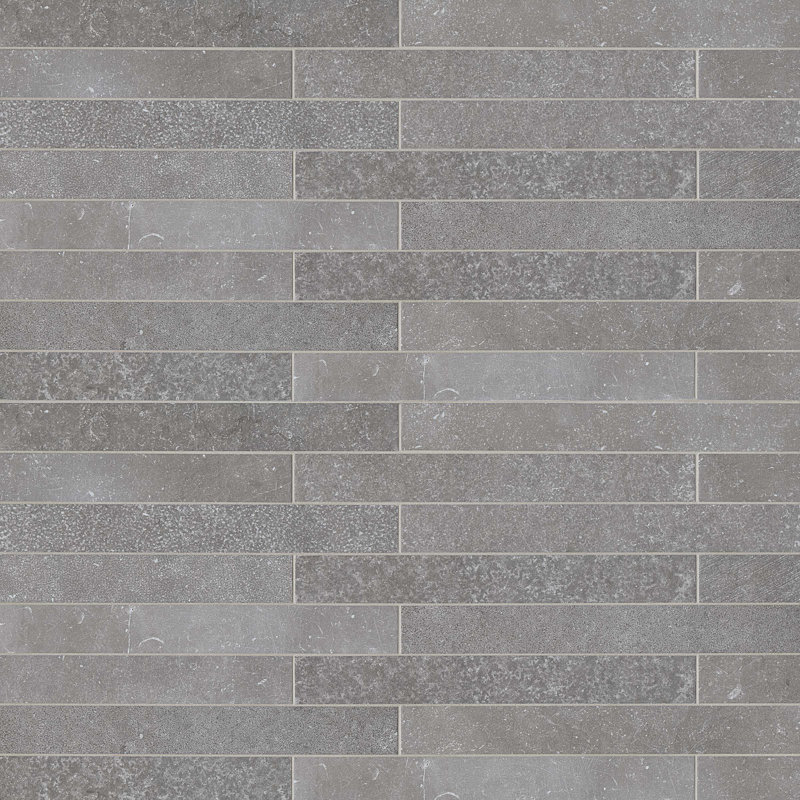Blues Vintage 3" x 24" Porcelain Linear Wall & Floor Tile, Core